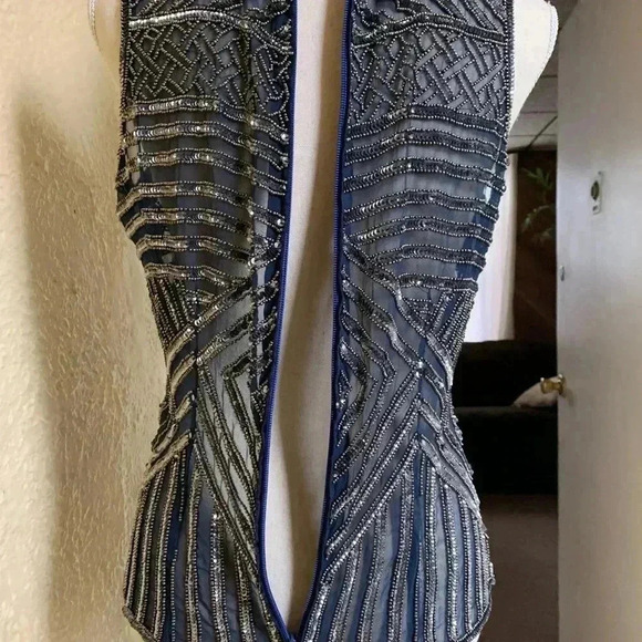 Beaded Silk Sexy Top - Picture 9 of 16